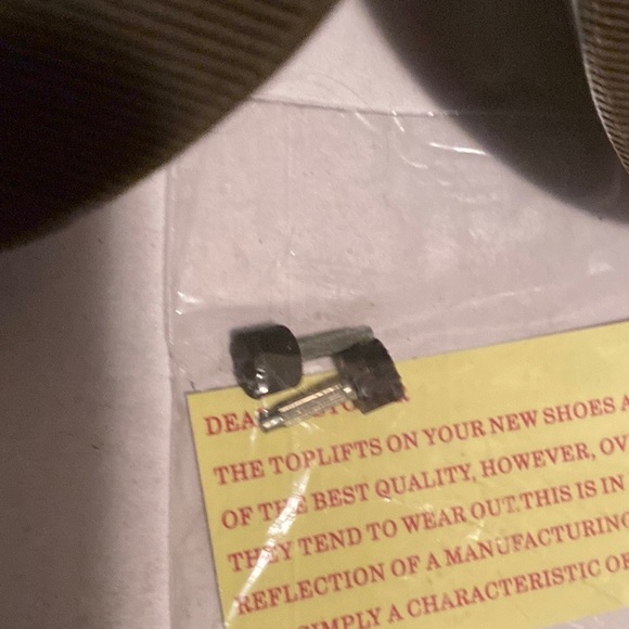 Brand New Pierre Dumas Brown heels with snakeskin print - Picture 8 of 8